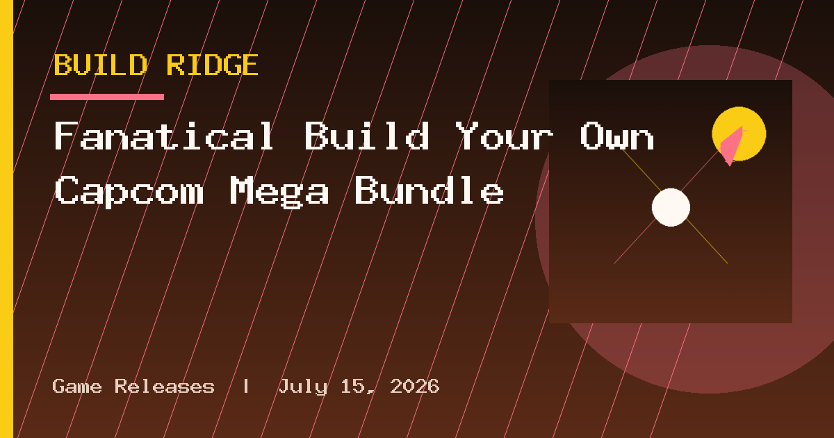 Fanatical Build Your Own Capcom Mega Bundle